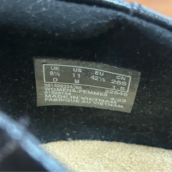 Clarks Women's Juliet Palm-Praline Dress Loafer Black Leather US 11 NWOB RET $95 - Picture 8 of 11